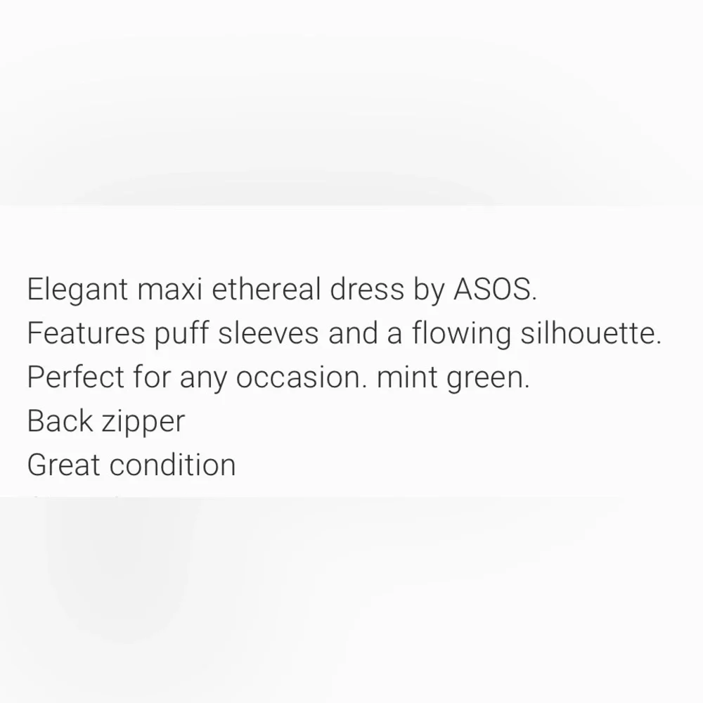 ASOS PLEATED MAXI DRESS     LIKE NEW - Picture 12 of 12